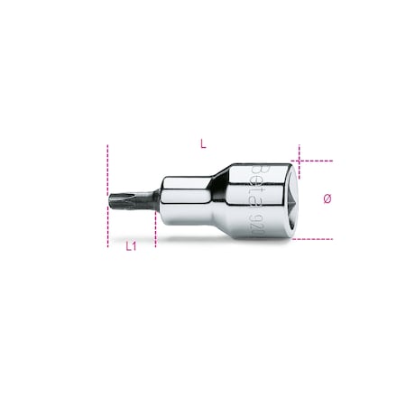 TX Head Screw Socket Driver,T40